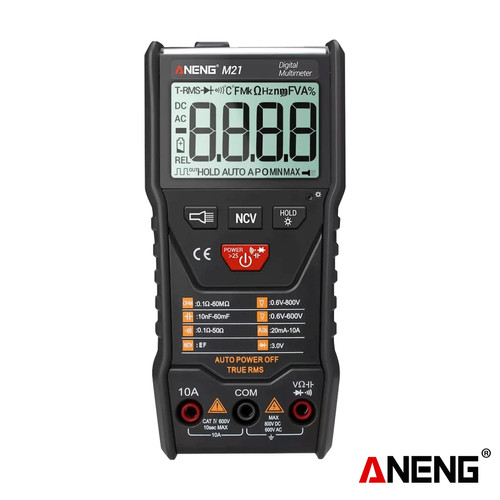 Aneng M21 Digital Auto Multimeter 6000 Counts T-RMS AC DC Original