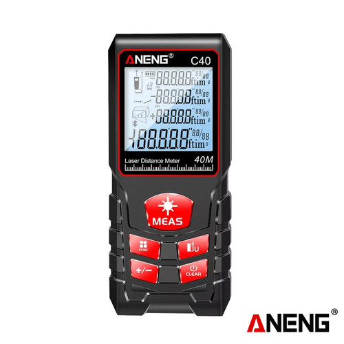 Aneng C40 Digital Laser Rangefinder Jarak Distance 40 Meter Original