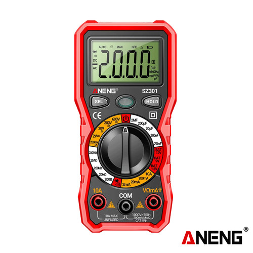 Aneng SZ301 Multimeter Digital Profesional Automatic Cosure Original