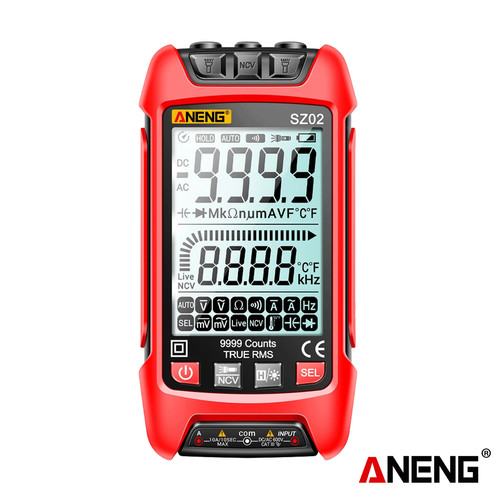 Aneng SZ02 Multimeter Digital Smart Burn NCV Sensing Position Original