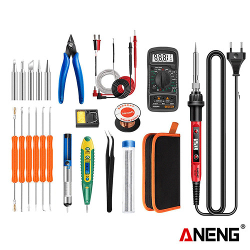 Aneng SL102-24 Solder Digital Kit Set Adjustable Temperature Original