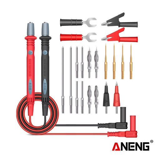 Aneng PT1028 Kabel Digital Multimeter Test Lead Needle Kit 1000V Ori