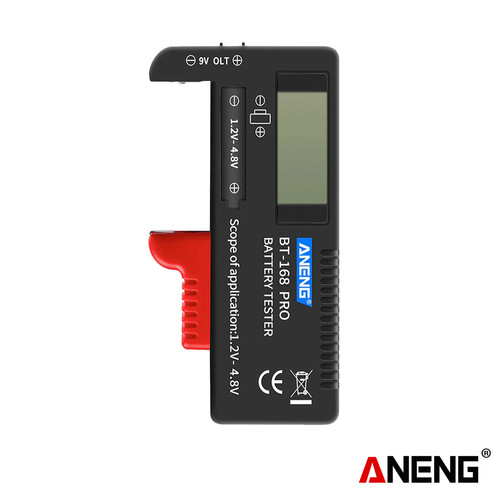 Aneng BT-168 Pro Tester Baterai Display Digital Univesal Original