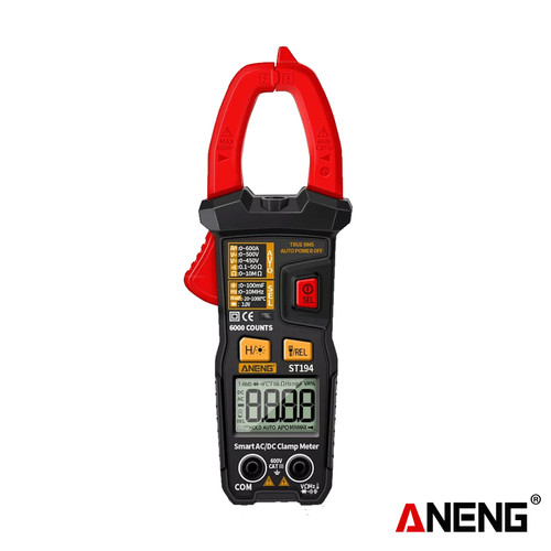 Aneng ST194 Digital 6000 Counts Multimeter Clamp Meter DC/AC Original