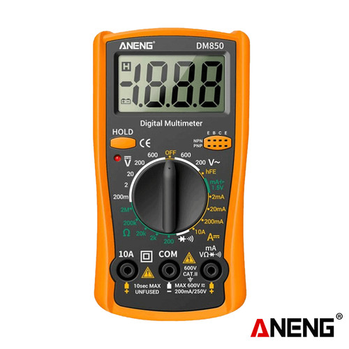 Aneng DM850 Multimeter Digital Mini AC DC Buzzer Test Original