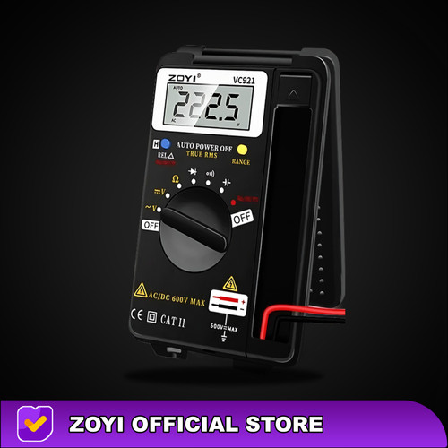 ZOYI VC921 Pengukur Arus Listrik Avometer Multimeter Diode DC AC