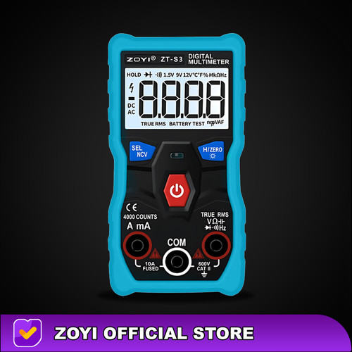 ZOYI ZT-S3 Multimeter Tester Digital Resistance Capacitance With NCV