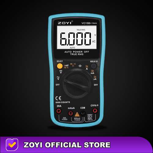 ZOYI VC15B+ Auto Multimeter Digital Multitester Avometer Original