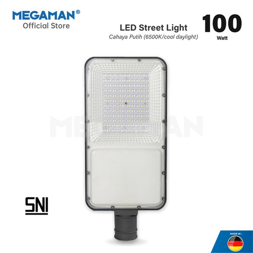 PJU Lampu Jalan LED 100W Dinding Megaman ZDL1128 85 265V 130m/WIP65/IKO8