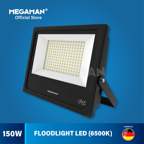 Lampu Tembak Sorot Taman LED Floodlight Outdoor Megaman YTMHF1005 6500K