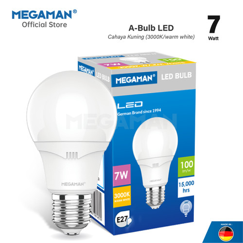 LAMPU BOHLAM LED MEGAMAN YTA60Z4 7W LED MURAH BERKUALITAS