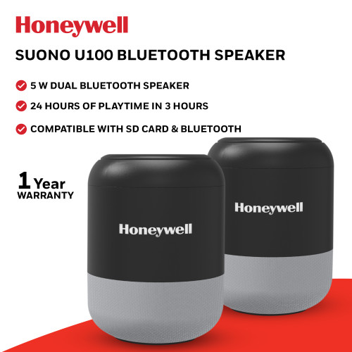 Honeywell Trueno U100 Bluetooth Speaker Duo