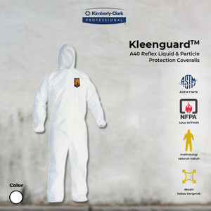 Kleenguard A40 Liquid & Particle Protection-Baju Hazmat APD