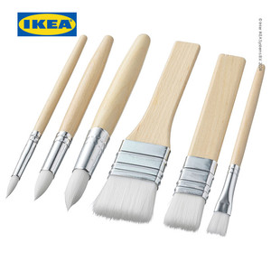 [EZO.0500345] IKEA MALA Kuas Cat Set Isi 6pcs